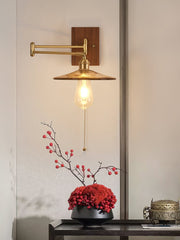 Heritage Walnut Wall-mounted light Wall Lamp