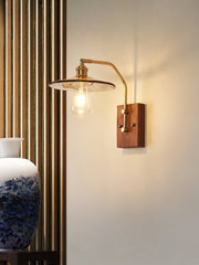 Heritage Walnut Wall-mounted light Wall Lamp