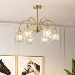 Ice Cream Crystal Gasolier Chandeliers