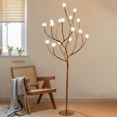 Imitation Wood Floor-mounted Lamp Floor Lamp