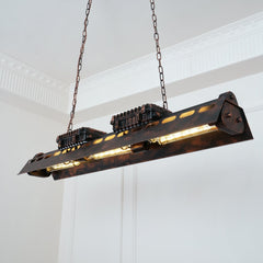 Industrial Steampunk Electrolier Chandelier