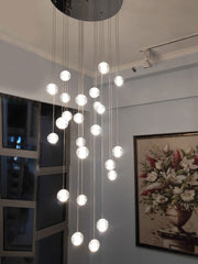 Crystal Bubbles balls Hanging light Pendant Lamp