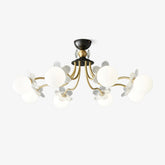 Blossom Flower Glass Ceiling fixture Chandelier