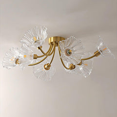 Kalin Flower Glass Overhead fixture Ceiling Lamp