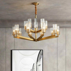 Kayla Brass Electrolier Chandelier