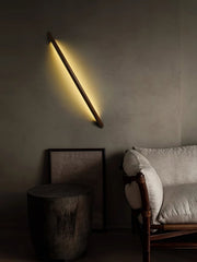 Linea Wood Wall light Wall Light