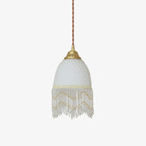 Mesh Tassel Glass Ceiling light fitting Pendant Light