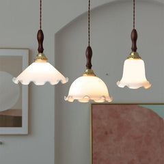 Milky Flower Ceiling light fitting Pendant Light
