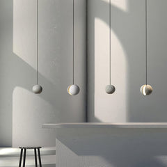 Moon Concrete Houselight Pendant Lamp
