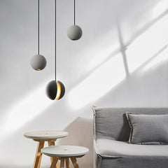 Moon Concrete Houselight Pendant Lamp