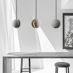 Moon Concrete Houselight Pendant Lamp