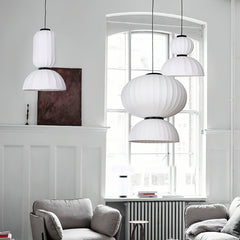 Mulberry Silk Lantern Drop light Pendant Light