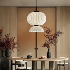 Mulberry Silk Lantern Drop light Pendant Light