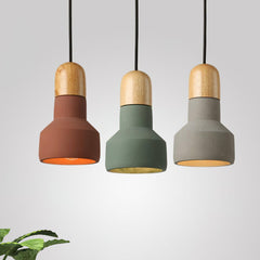 Nessa Wood Ceiling light fitting Pendant Light