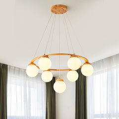 Miira Wood Ceiling fixture Chandelier