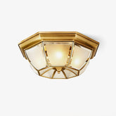 Bowl Shaped Brass Ceiling light Ceiling Lamp