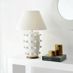 Polka Dot Porcelain Task lamp Table Lamp