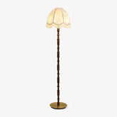 Printed Tassel Accent Lamp Floor Lamp