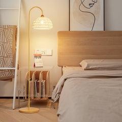 Rattan Arch Floor-standing Lamp Floor Lamp