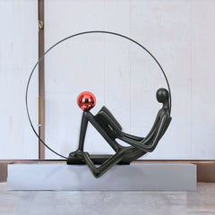 Reader Sculpture Reading Lamp Floor Lamp