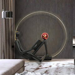 Reader Sculpture Reading Lamp Floor Lamp