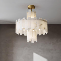 Regina Alabaster Ceiling fixture Chandelier