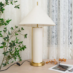 Remi Linen Bedside lamp Table Lamp