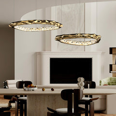 Resin Circlet Brass Hanging light Pendant Lamp