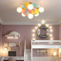 Round Macaron Overhead light Ceiling Lamp