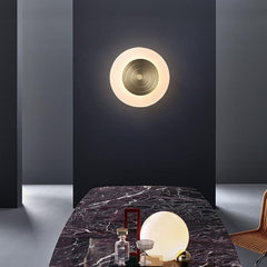 Round Moon Sconce Wall Lamp