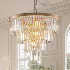 23.6" Gio Crystal Chandelier
