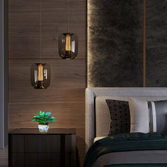 Savannah Glass Ceiling light fitting Pendant Lights