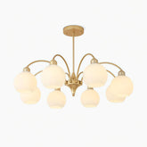 Sculptural Glass Ceiling fixture Chandelier