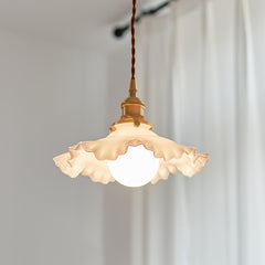 Small Floral Droplight Pendant Lamp