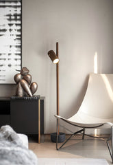 Spotlight Wood Standing Lamp Floor Lamp