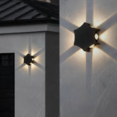 Four Way Wall Light Facade Light Outdoor LED 8W 4W 19W 6W Waterproof