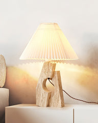 Stone Pillar Portable lamp Table Lamp