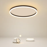 Black Round Flush Mount Kitchen Lighting Dining Room Lighting Ceiling Light
