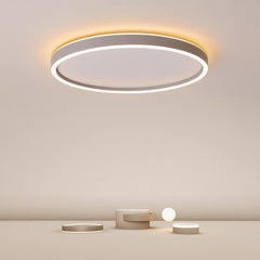 Modern Circle Halo Shaped Flush Mount Llight Bedroom Ceiling Lights