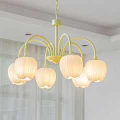 Tulip Matcha Crown Chandelier
