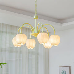 Tulip Matcha Crown Chandelier