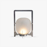 Steel Twilight Lantern Bedside lamp Table Light