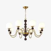 Vintage Curved Sphere Pendant light Chandelier