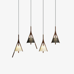 Nanzhi Wood Drop light Pendant Lamp