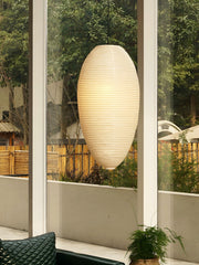 Washi Paper Chestnut Hanging light Pendant Lamp
