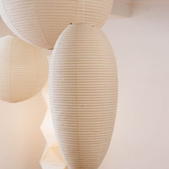 Washi Paper Chestnut Hanging light Pendant Lamp