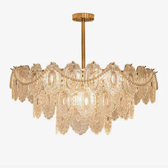 Wave Pearl Electrolier Chandelier