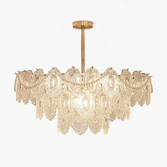 Wave Pearl Electrolier Chandelier
