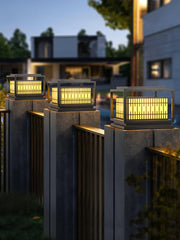 Window Grille Post light Outdoor Post Light