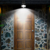 Adjustable Solar Outdoor Wall Lamp LED Spotlight Motion Sensor Wall Lights